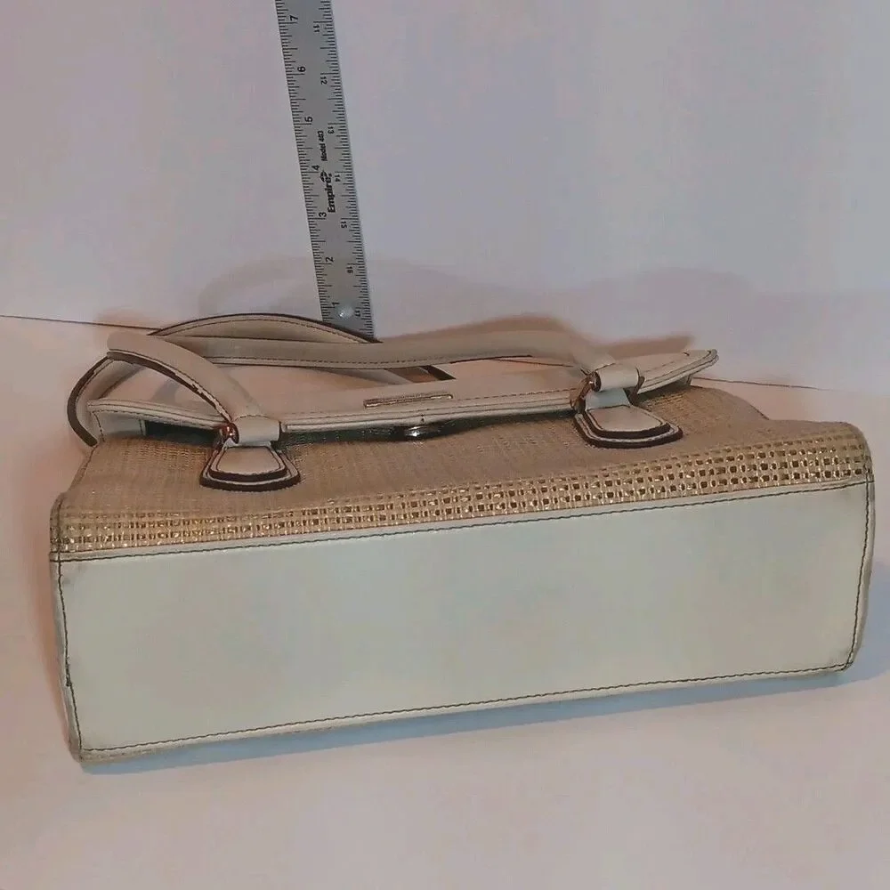 liz claiborne Shoulder Bag Handbag Purse Almond Beige